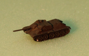 R-68 "SU 152" self-propelled artillery vehicle painted (1p.) SU Red Army